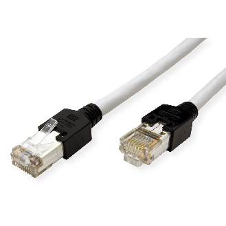 KERPEN Patchkabel Kat.5e (Class D) SF/U, MegaLine D1-20, grau, 3 m-Beschreibung lesen