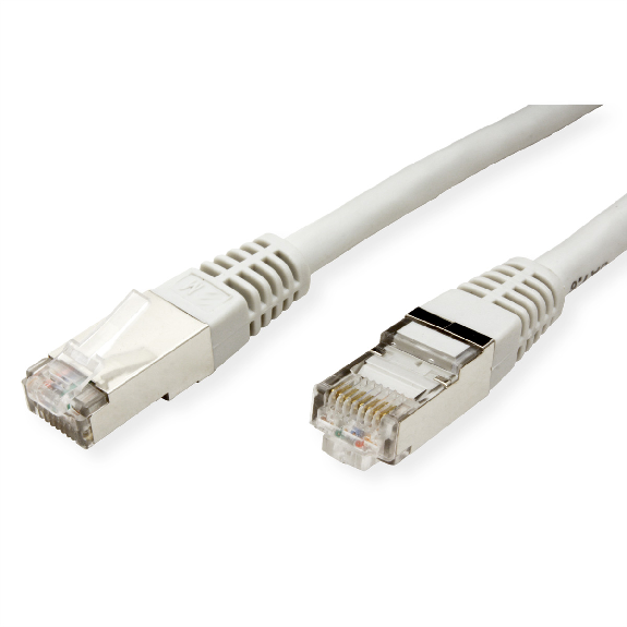 VALUE Patchkabel Kat.6 (Class E) S/FTP (PiMF), grau, 3 m-Beschreibung lesen