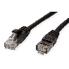 VALUE Patchkabel Kat.6 (Class E) UTP, LSOH, schwarz, 10 m