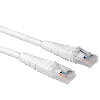 VALUE Patchkabel Kat.6 (Class E) UTP, weiß, 10 m