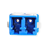 ROLINE LWL-Kupplung LC Duplex, Single-Mode, Z ROLINE LWL-Kupplung LC Duplex, Single-Mode, Z