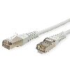 Cordon ROLINE Cat.5e (Classe D) S/FTP AWG26, gris, 7 m