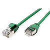 ROLINE U/FTP DataCenter Patchkabel Kat.6A (Class EA), LSOH, slim, grün, 1 m