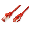 ROLINE Patchkabel Kat.6 S/FTP (PiMF), Component Level, LSOH, rot, 3 m