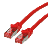 ROLINE Patchkabel Kat.6 S/FTP (PiMF), Component Level, LSOH, rot, 3 m