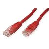 VALUE Patchkabel Kat.6 (Class E) UTP, rot, 2 m