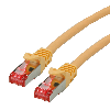 Cordon ROLINE S/FTP(PiMF) Cat.6, LSOH, Component Level, jaune, 2 m