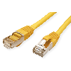 VALUE Patchkabel Kat.6 (Class E) S/FTP (PiMF), LSOH, gelb, 3 m