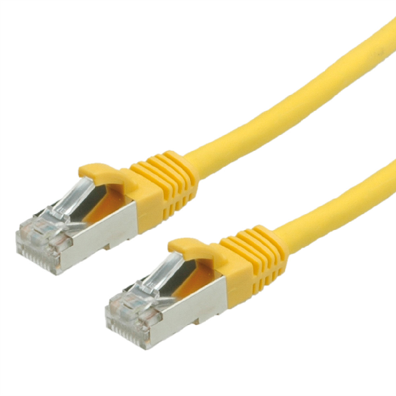 VALUE Patchkabel Kat.6 (Class E) S/FTP (PiMF), LSOH, gelb, 3 m-Beschreibung lesen