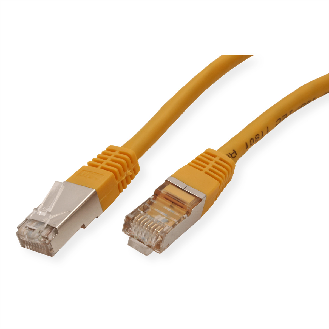 VALUE Patchkabel Kat.6 (Class E) S/FTP (PiMF), gelb, 2 m-Beschreibung lesen