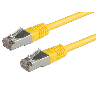 VALUE Patchkabel Kat.6 (Class E) S/FTP (PiMF), gelb, 2 m-Beschreibung lesen