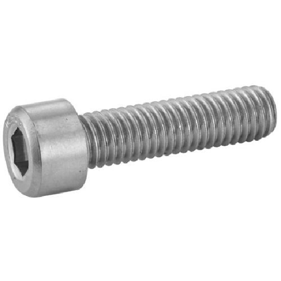 Vis métaux tête cylindrique 6 pans creux inox A2 DN 912 8X30 boîte de 100 - ACTON - 622018X30-Lire la description