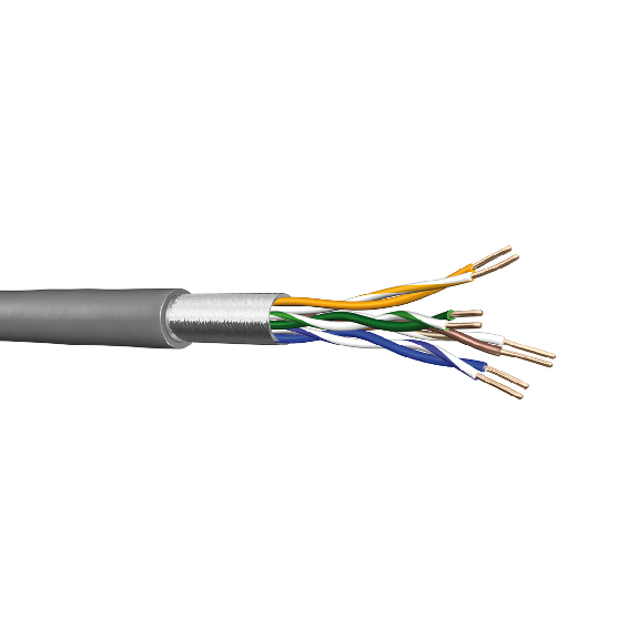 DRAKA UC300 S24 Câble F/UTP-H AWG24 gris, rouleau de 100m-Lire la description