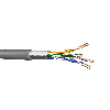DRAKA UC300 S24 Câble F/UTP-H AWG24 gris, rouleau de 100m