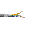 DRAKA UC300 HS24 Câble SF/UTP-H AWG24 gris, rouleau de 100m
