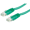 VALUE Patchkabel Kat.6 (Class E) UTP, grün, 1 m