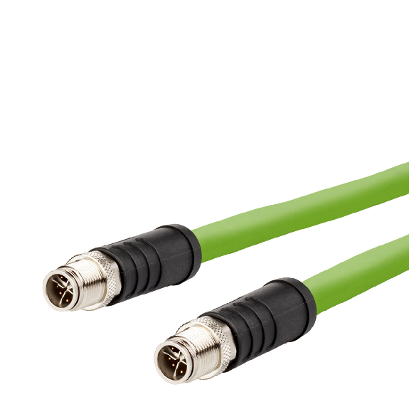 METZ CONNECT Câble Ethernet industriel M12, codage X, 5 m-Lire la description