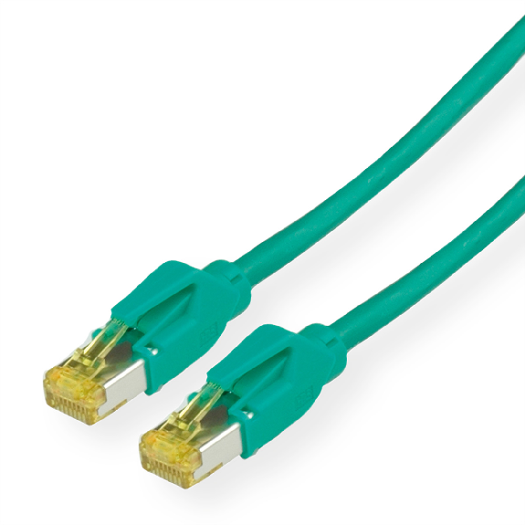 Cordon KERPEN Cat.6A (Classe EA) S/F, MegaLine F6-90, HiRose TM31, LS0H, vert, 20 m-Leggi tutto