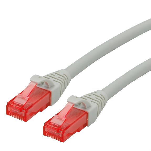Cordon ROLINE UTP Cat.6, LSOH, Component Level, gris, 20 m-Lire la description