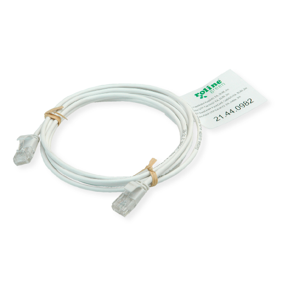 ROLINE GREEN UTP Patchkabel Kat.6A (Class EA), LSOH, slim, rot, 5 m ROLINE GREEN UTP Patchkabel Kat.6A (Class EA), LSOH, slim, rot, 5 m-Beschreibung lesen