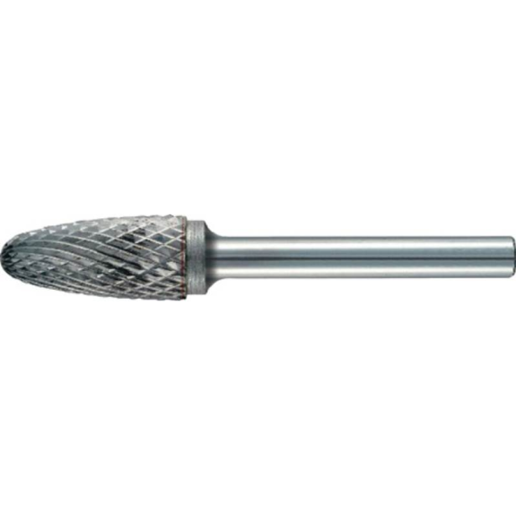 Frässtift Form RBF D. 3 mm Kopflänge 12 mm Schaft-D. 3 mm Hartll Ver-Beschreibung lesen