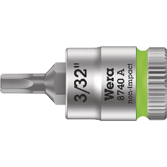 Zyklop vaso de punta con arrastre de 1/4 8740 A Hex-Plus 3/32 x 28 mm --Leer más