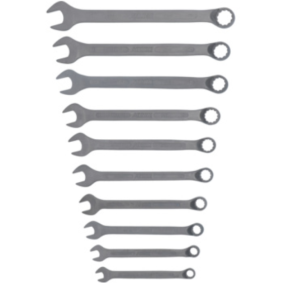 Llave combinada ATORN, 10 piezas, 8-17 mm DIN 3113 B-Leer más