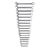 Llave combinada ATORN, 18 piezas, 6-24 mm DIN 3113 A