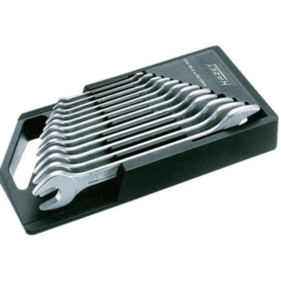 Llave abierta doble HAZET, 12 pzs., 6x7-30x32mm DIN 3110, en sop. suj. Remschei Llave abierta doble HAZET, 12 pzs., 6x7-30x32mm DIN 3110, en sop. suj. Remschei-Leer más