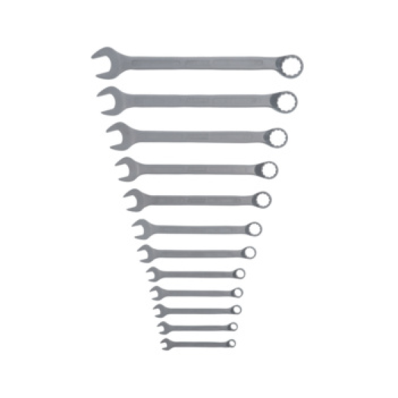 Llave combinada ATORN, 12 piezas, 10-32 mm DIN 3113 B-Leer más