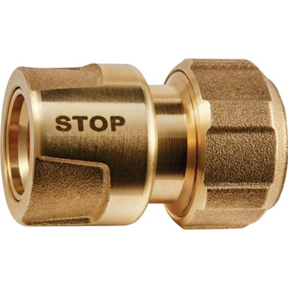 Raccord pour tuyau système d’enfichage GEKA plus KTW laiton taille du tuyau 13 mm   1,00 PCE-Leggi tutto