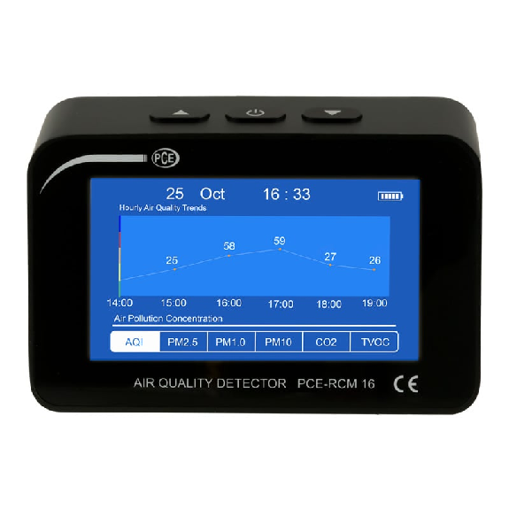 Thermomètre PCE-RCM 16-Lire la description