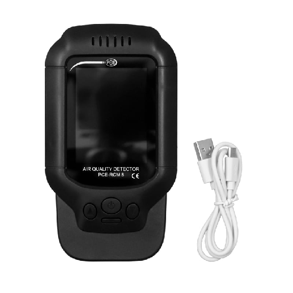 PCE Instruments Luftqualität-Detektor PCE-RCM 8 |Massenkonzentration PM 1,0 |PM 2,5 |PM 10 |0 ... 999 µg/m³-Beschreibung lesen