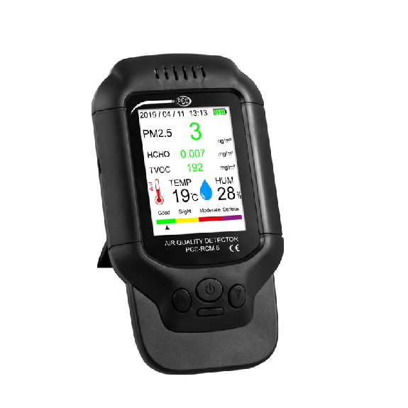 PCE Instruments Luftqualität-Detektor PCE-RCM 8 |Massenkonzentration PM 1,0 |PM 2,5 |PM 10 |0 ... 999 µg/m³-Beschreibung lesen