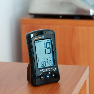 PCE Instruments Staubmessgerät PCE-RCM 05 |Messbereich PM2,5 0 ... 500 µg/m³ |Messbereich Temperatur -10 ... 50 °C-Beschreibung lesen