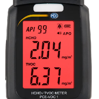 PCE Instruments Formaldehydmessgerät PCE-VOC 1 |für die orientierende Messung von TVOC und HCHO-Beschreibung lesen