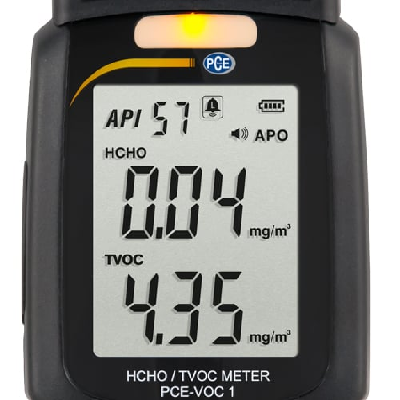 PCE Instruments Formaldehydmessgerät PCE-VOC 1 |für die orientierende Messung von TVOC und HCHO-Beschreibung lesen