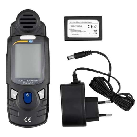 PCE Instruments Formaldehydmessgerät PCE-VOC 1 |für die orientierende Messung von TVOC und HCHO-Beschreibung lesen