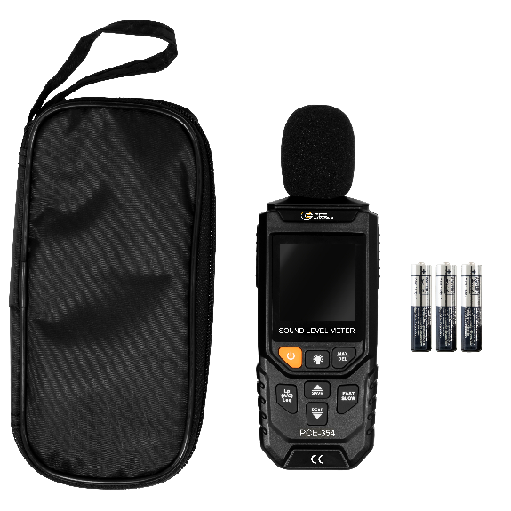 PCE Instruments LEQ Schallpegelmeter PCE-354 Messbereich 30 ... 130 dB |Frequenzbereich 20  12500 Hz-Beschreibung lesen