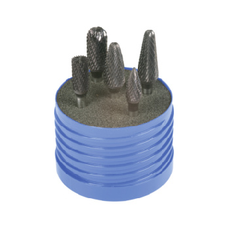 Fresa de metal duro ATORN 6 mm, TiAlN, 5 piezas, dentado 6-Leer más