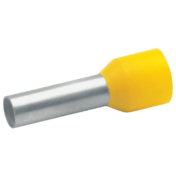 Manche à extrémité de la veine du labor, isolé, DIN 46228, 1,5 mm², 18 mm, noir-Lire la description
