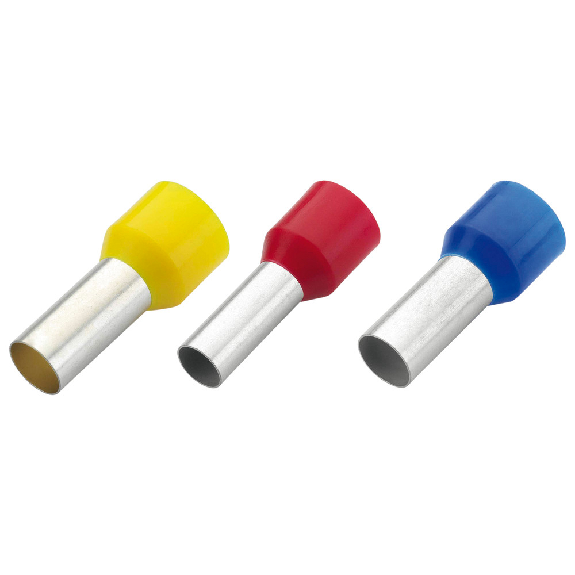 Aderendhülsen isoliert, Querschnitt 2,50 mm², Länge 18 mm, blau Aderendhülsen isoliert, Querschnitt 2,50 mm², Länge 18 mm, blau-Beschreibung lesen