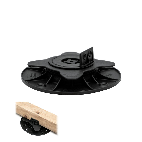 SANPRO STACKING ROING POUR LES BANDES TERRACES: Hauteur réglable et fermeture rapide, hauteur 35 - 75 mm-Leggi tutto
