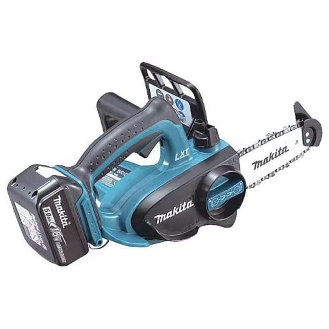 Top Handle Akku-Kettensäge DUC122RTE, 18 V, 5,0 m/s-Beschreibung lesen