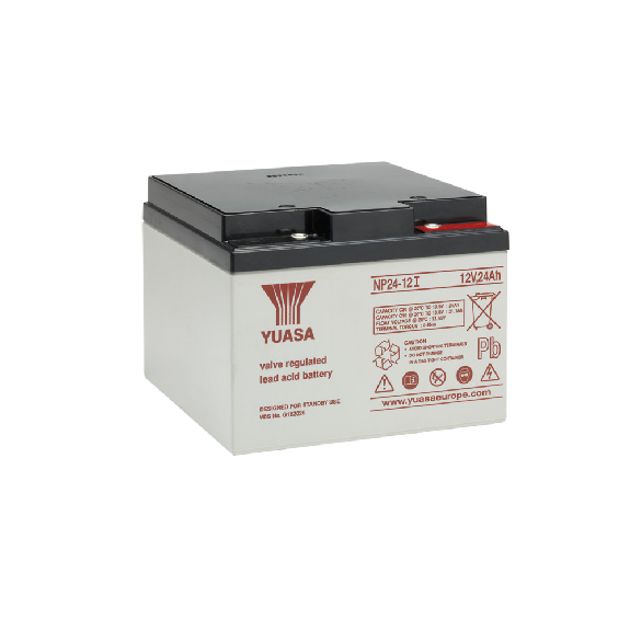 Blei-Akku NP24-12I, 12V, 24 Ah, 166 x 175 x 125 mm-Beschreibung lesen