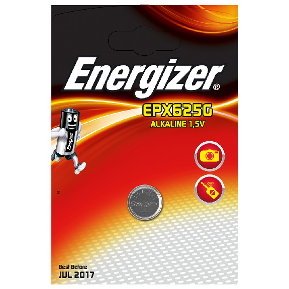 Alkaline Knopfzelle, LR9/EPX625G, 1,5 V, 178 mAh Alkaline Knopfzelle, LR9/EPX625G, 1,5 V, 178 mAh-Beschreibung lesen