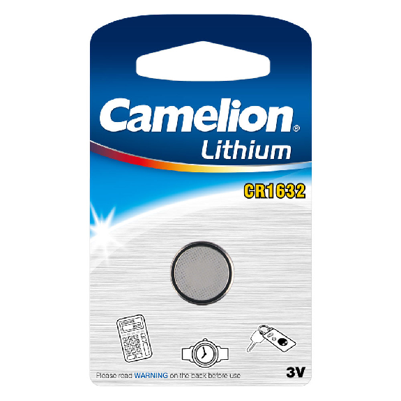 Lithium Knopfzelle CR-1632, 3 V, 120 mAh-Beschreibung lesen