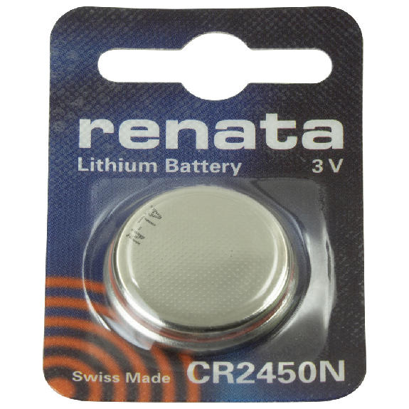 Lithium-Knopfzelle CR2450N, 3V, 550 mAh Lithium-Knopfzelle CR2450N, 3V, 550 mAh-Beschreibung lesen