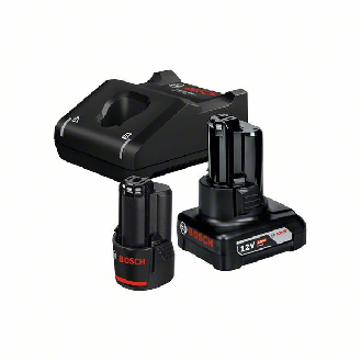Bosch Starter-Set 1 x GBA 12V 2.0Ah + 1 x Akku GBA 12V 4.0Ah + GAL 12V-40-Beschreibung lesen
