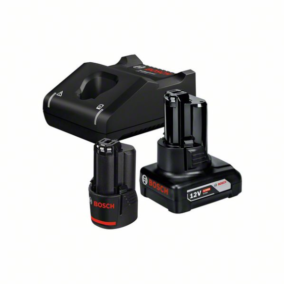 Bosch Starter-Set 1 x GBA 12V 2.0Ah + 1 x Akku GBA 12V 4.0Ah + GAL 12V-40-Beschreibung lesen